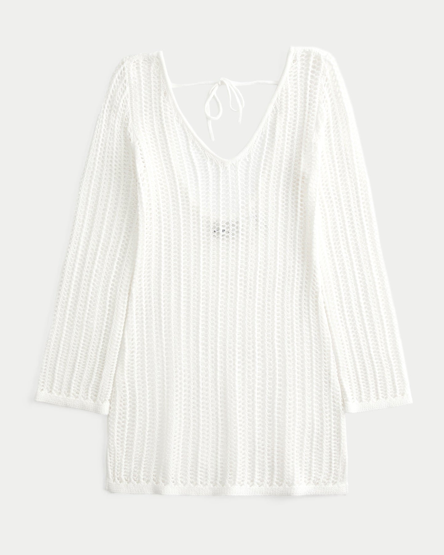 Lacy Textured Cover-Up Dress